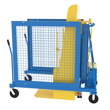 UNIVERSAL AC TRASH CAN DUMPER 400LB 74IN - Model TCD-U-60-AC